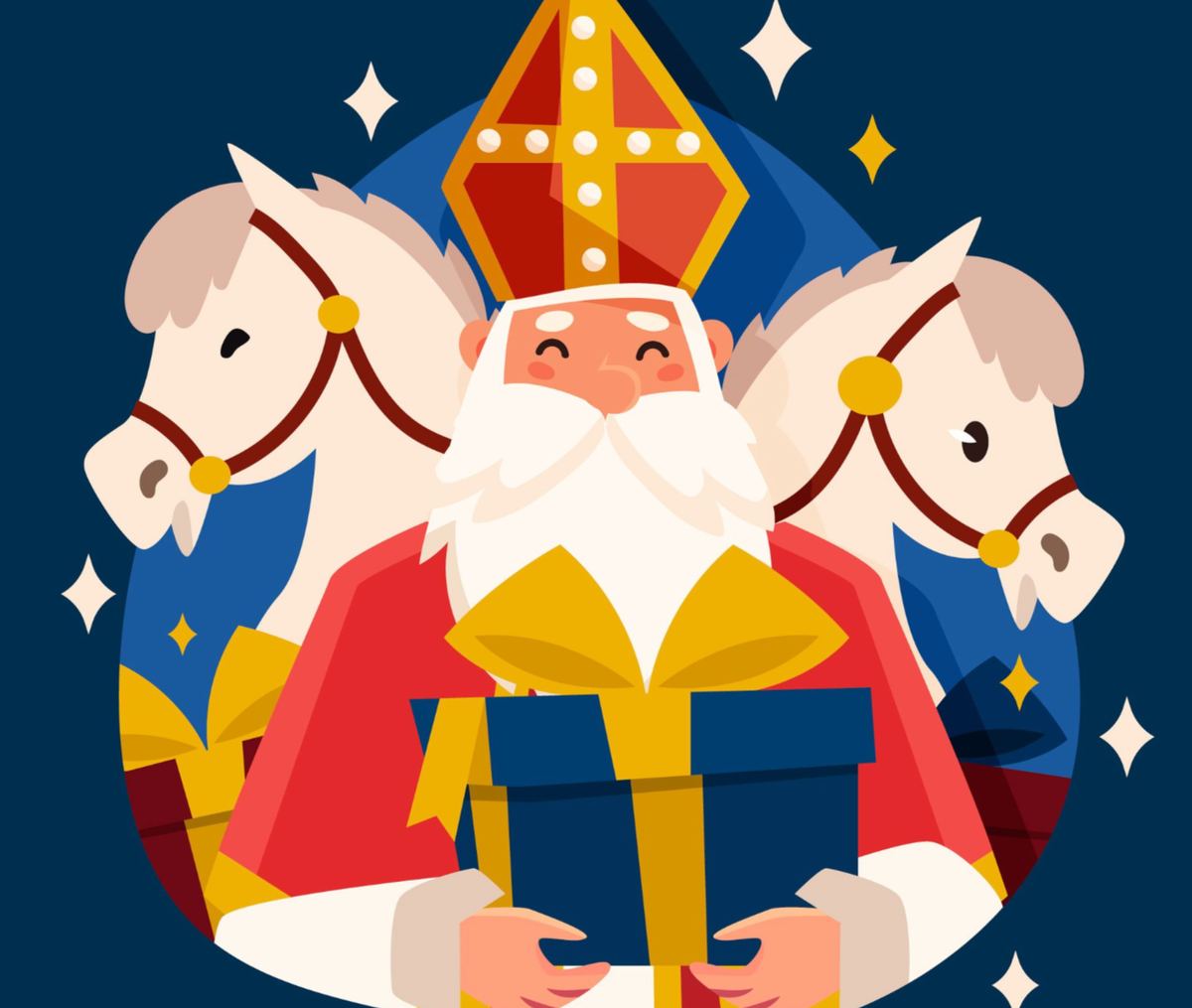 This December, Saint Nicolas is stopping by Coworkly too